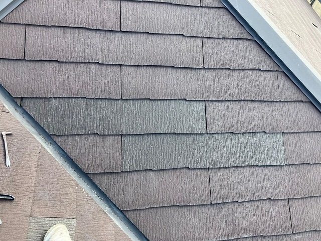 スレート板の差し替え完了